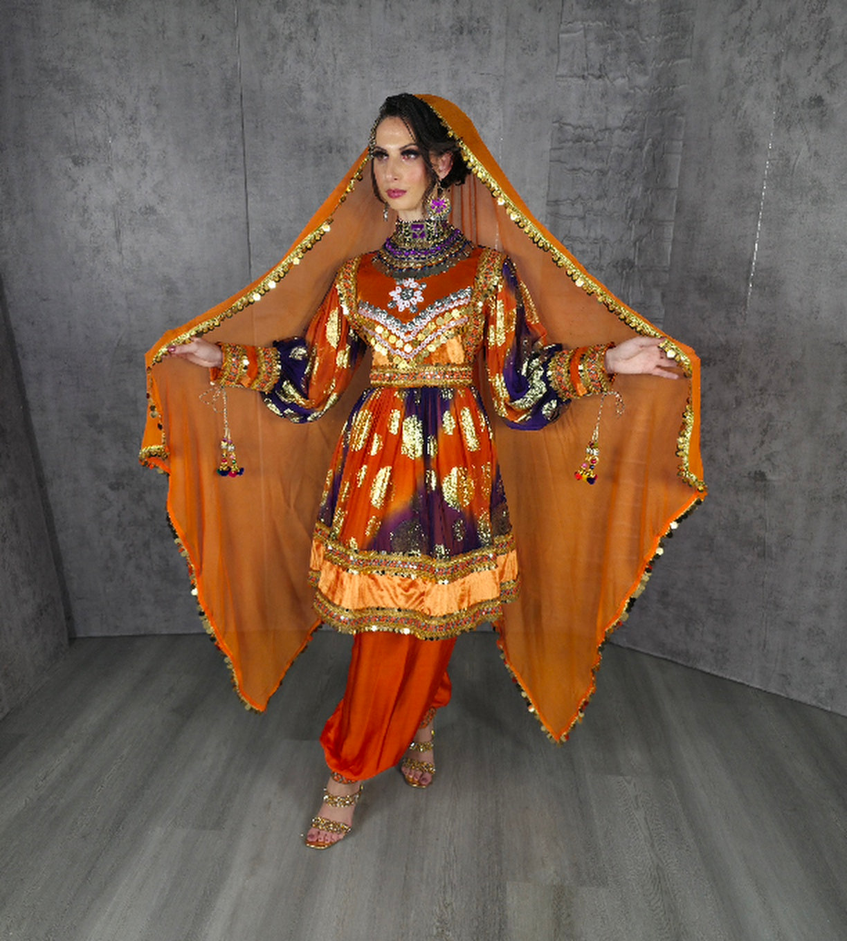 Orange/Purple Barosha