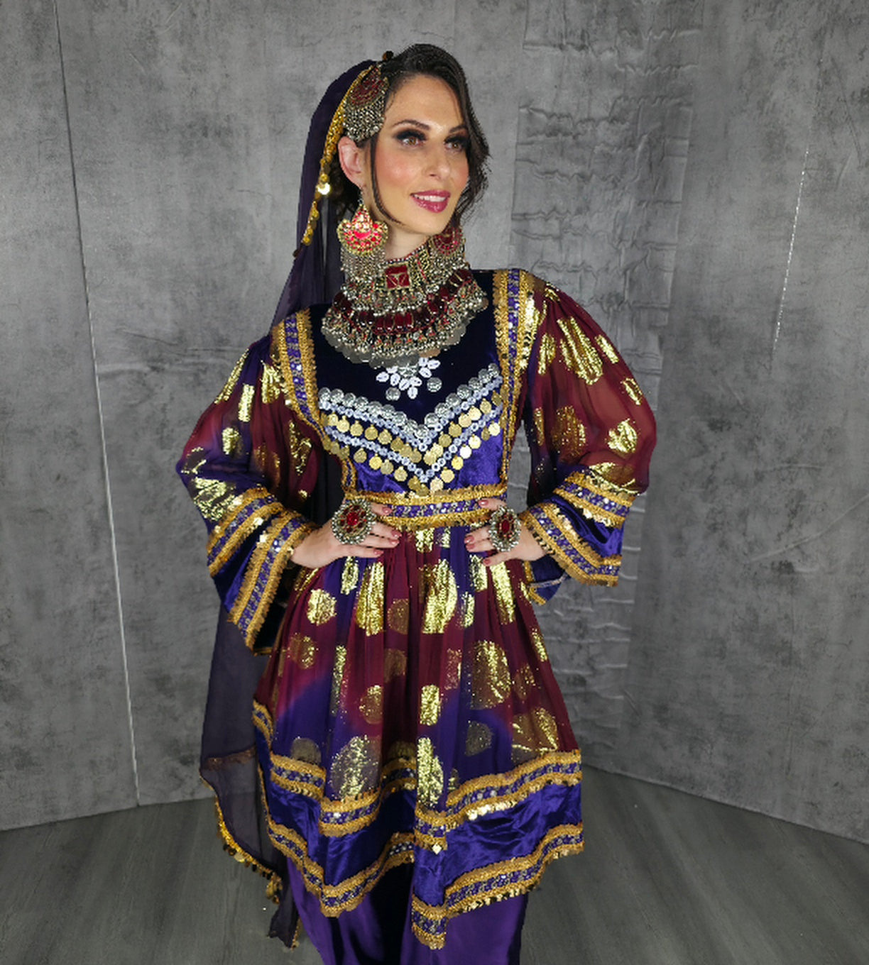 Maroon/Purple Barosha