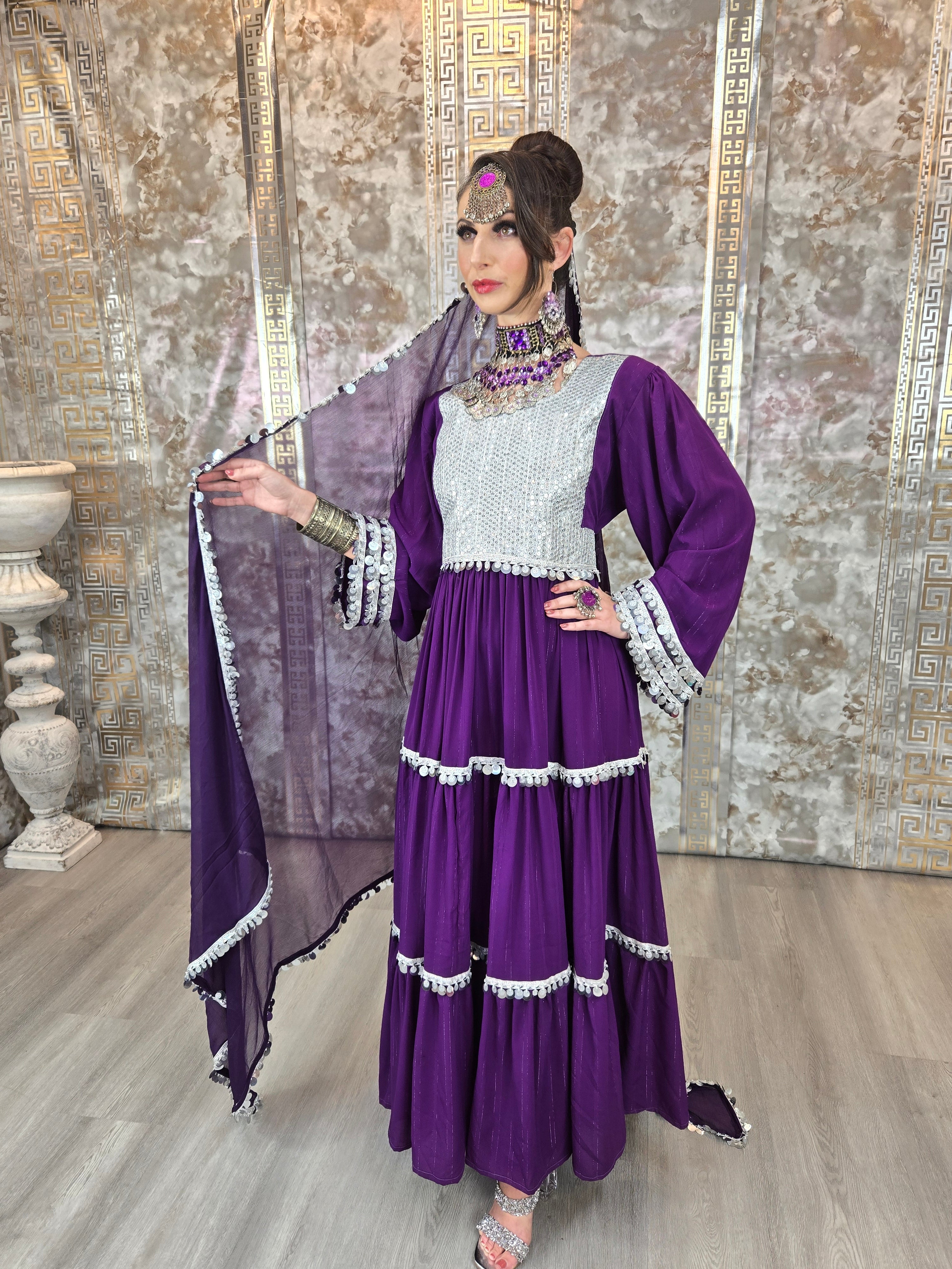 Purple Khaal Dress