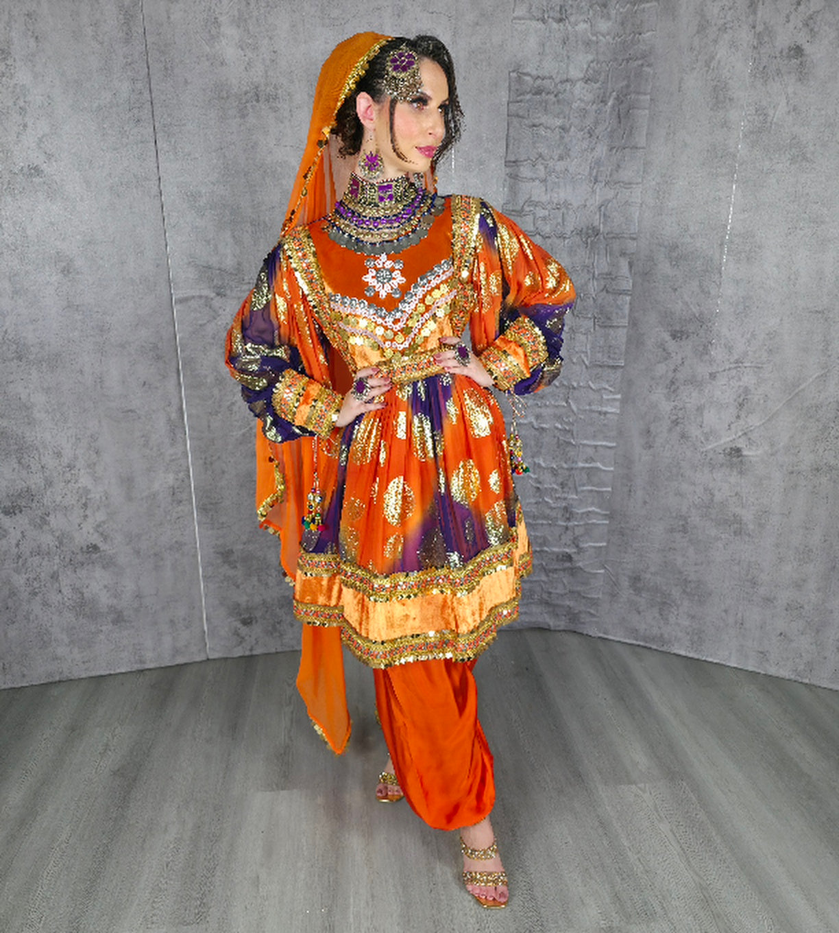 Orange/Purple Barosha