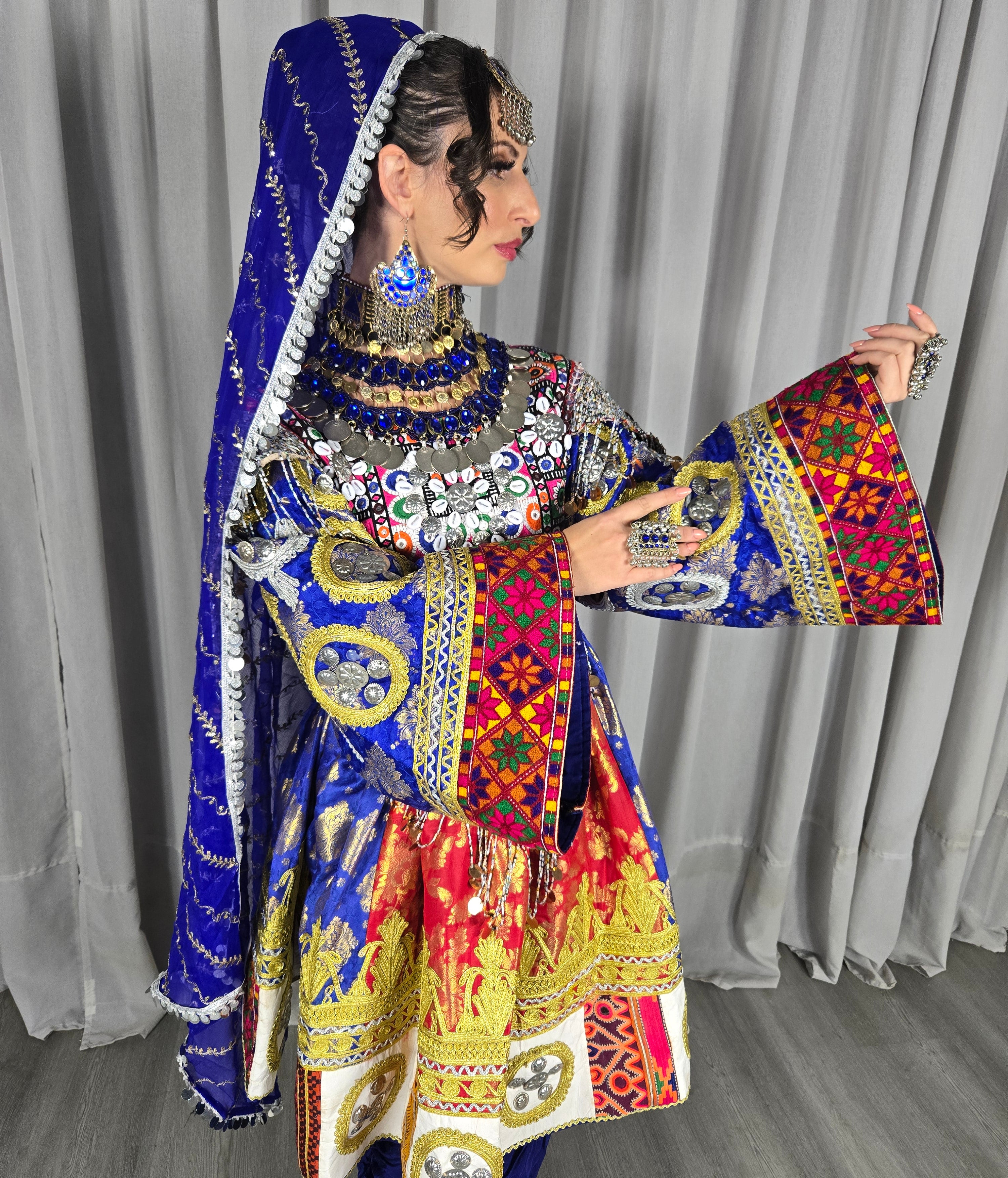 Plated Banaras Dress #2