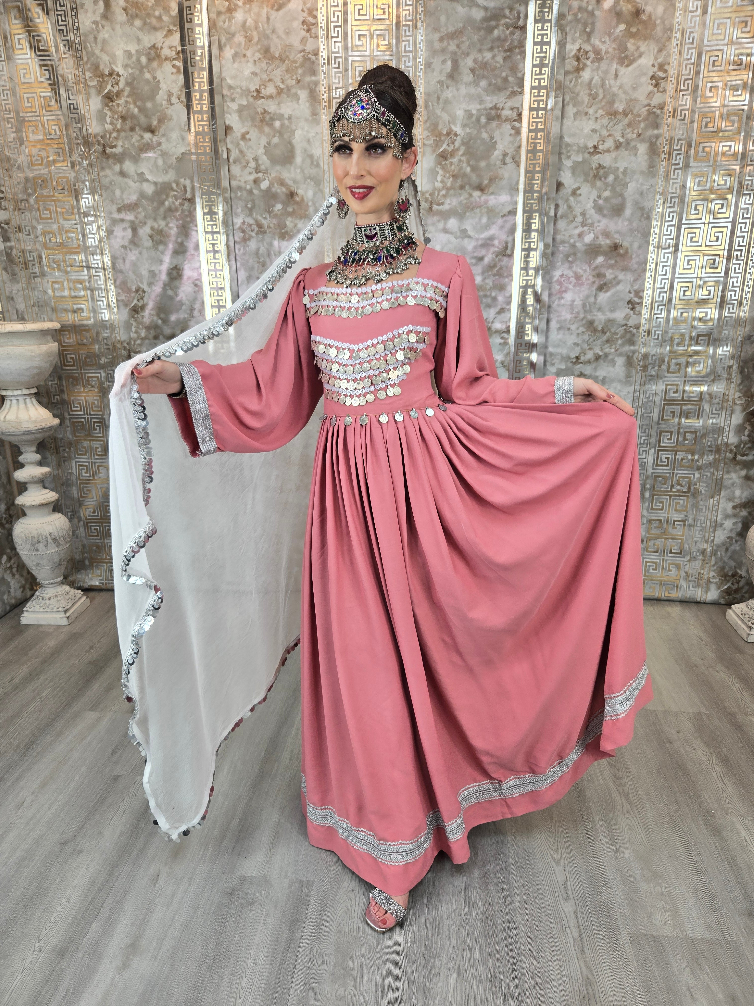 Light Pink Coin Dress