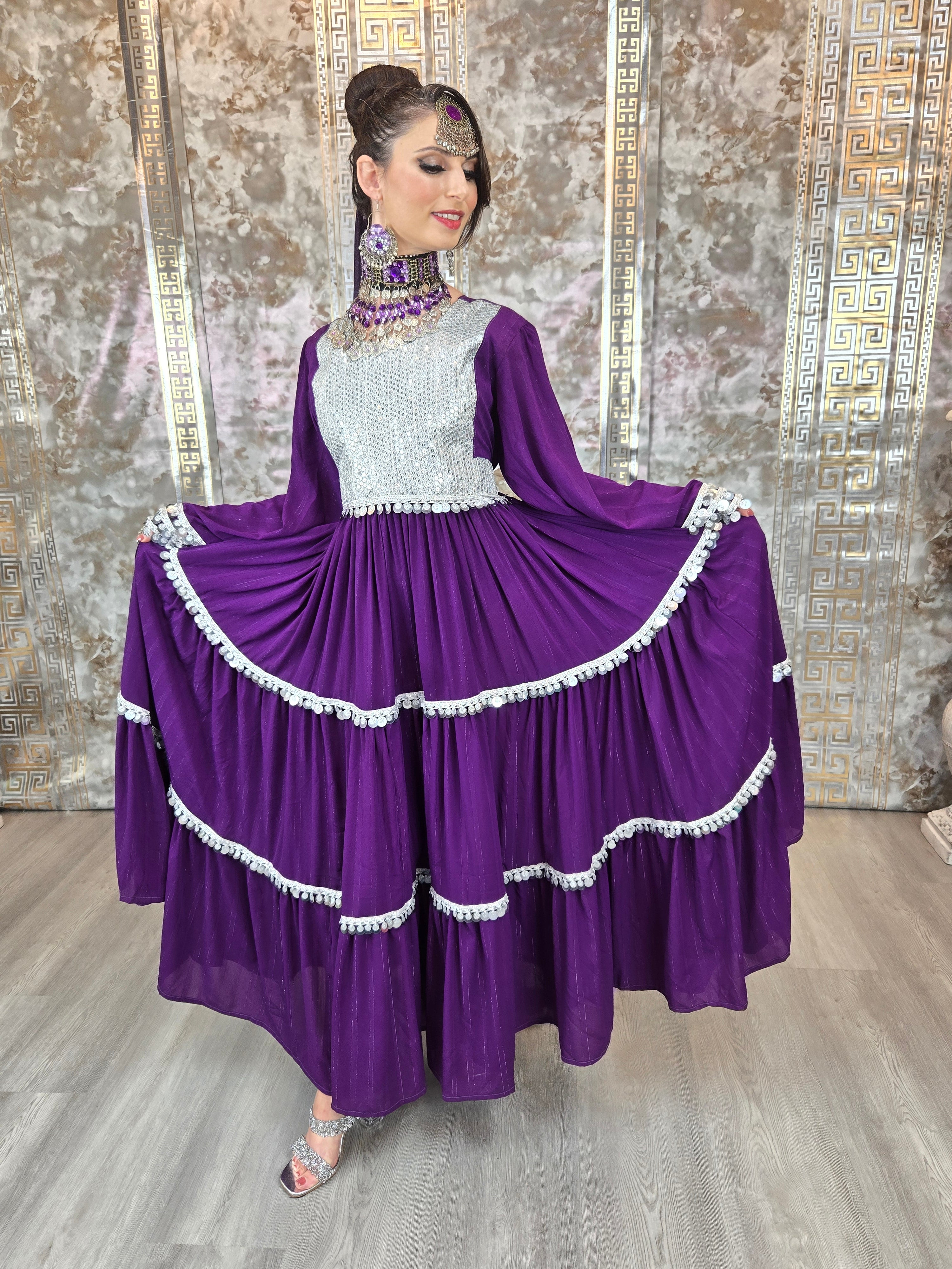 Purple Khaal Dress