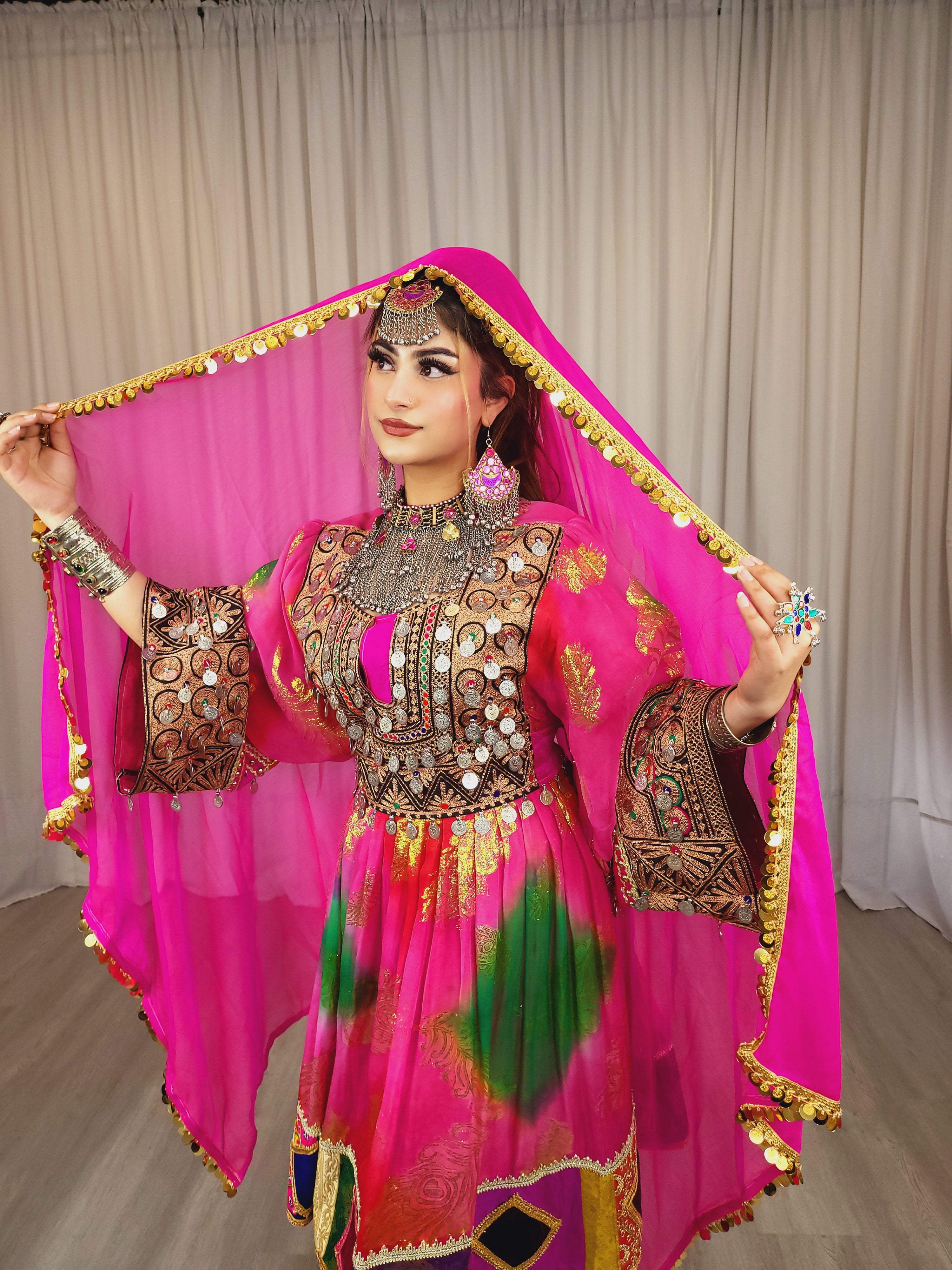 Hot Pink Barosha Dress