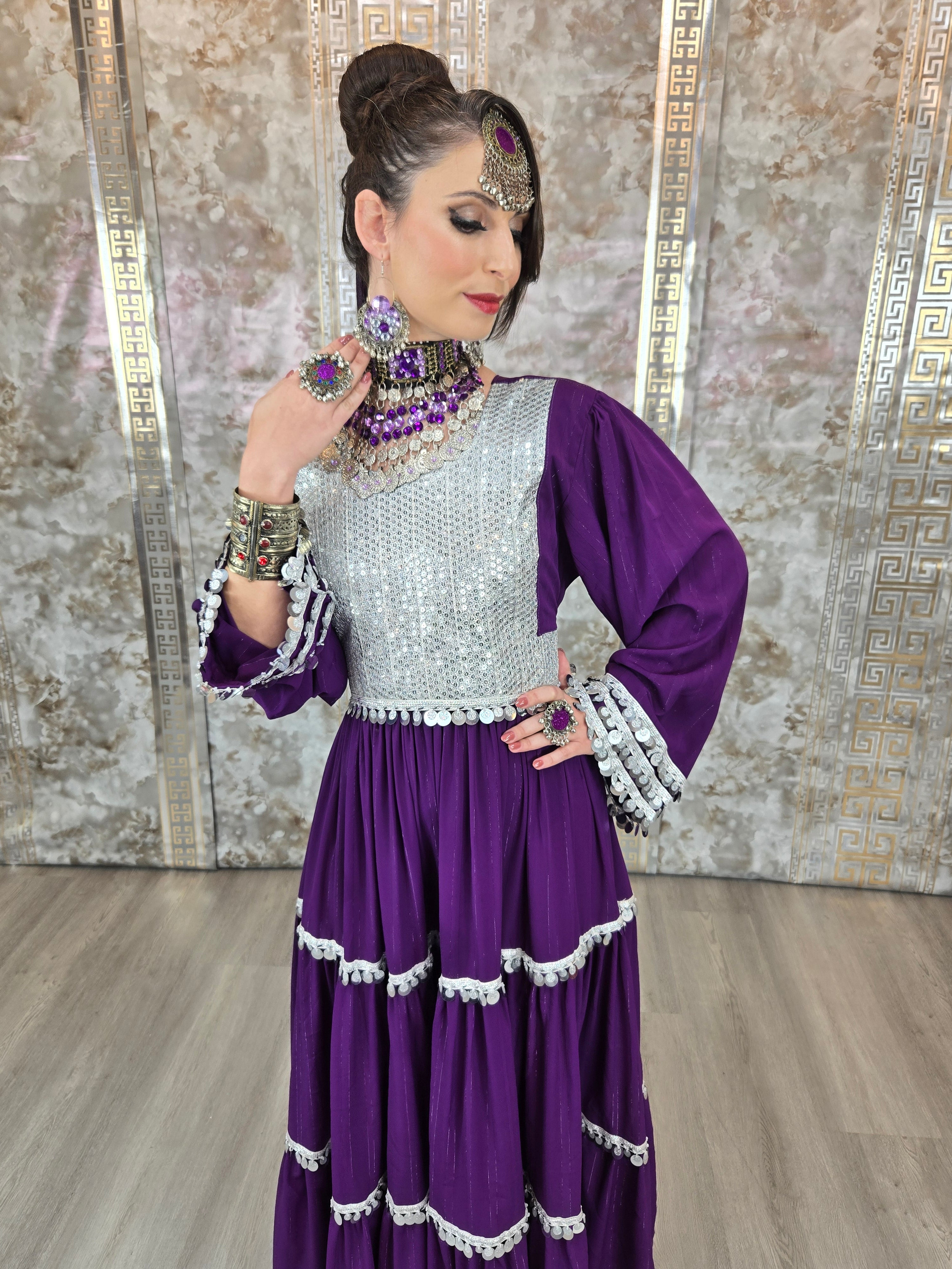 Purple Khaal Dress