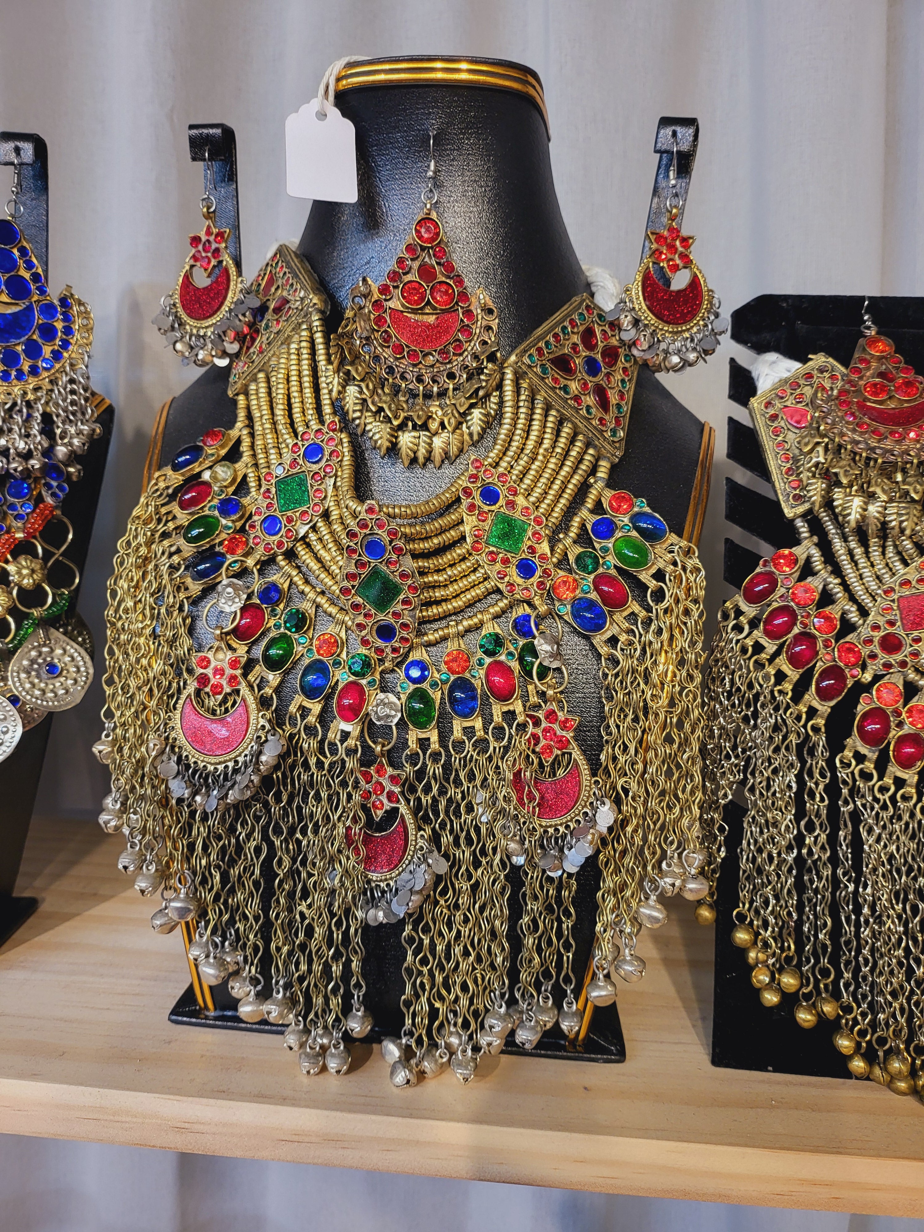 Multi Stone Jewellery Set