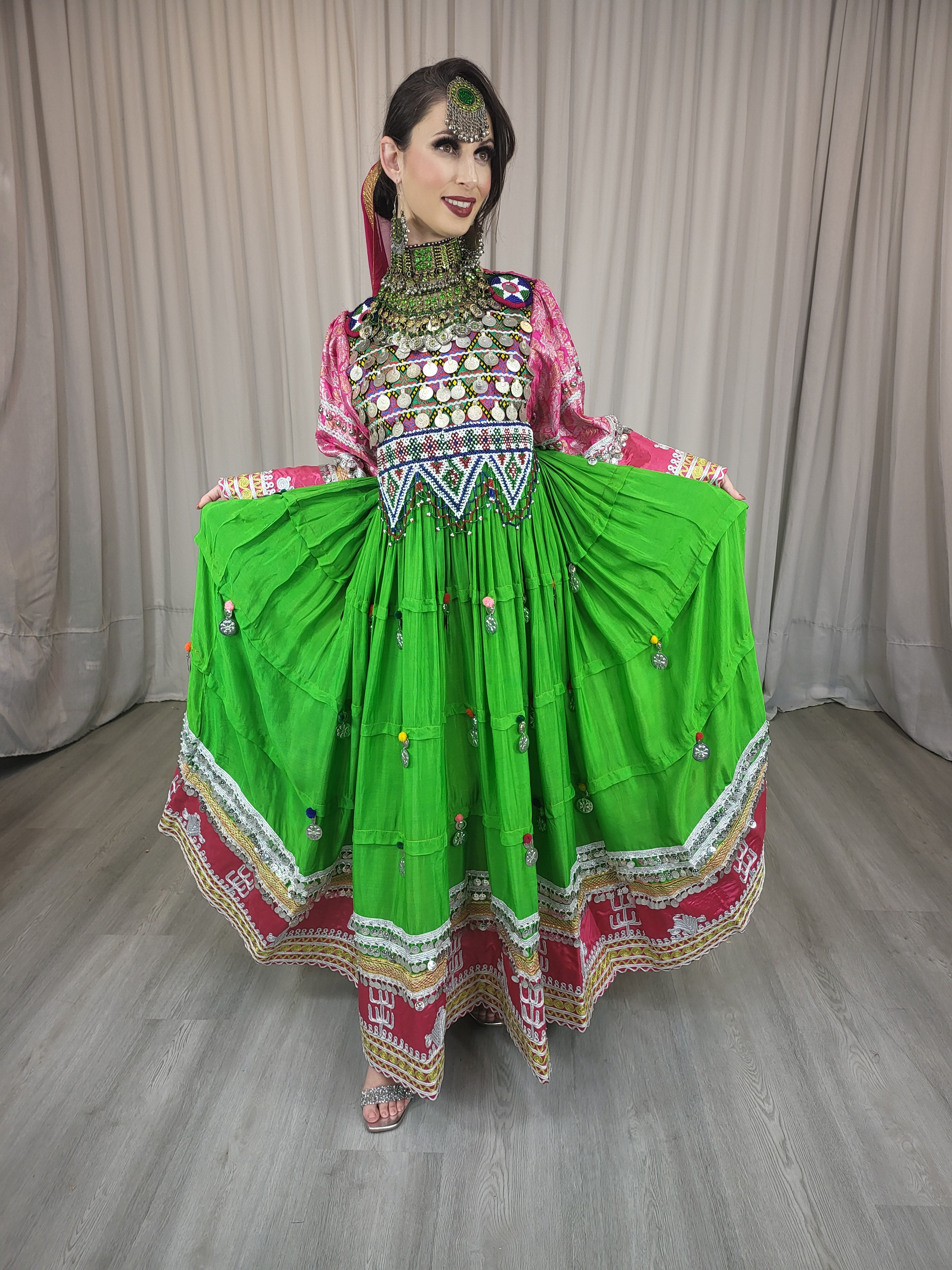 Light Green Powli Dress