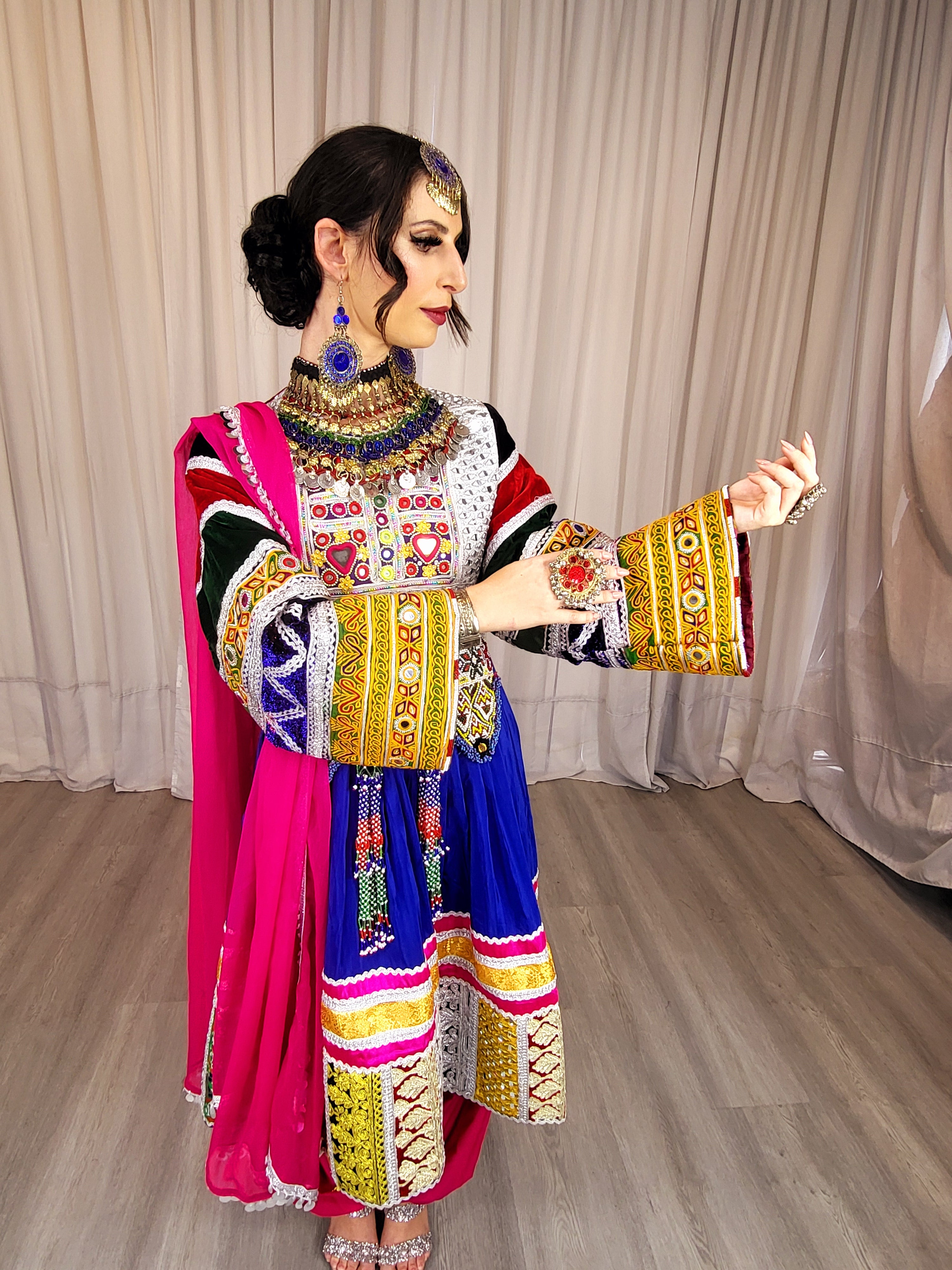 Blue Laila Meten Dress