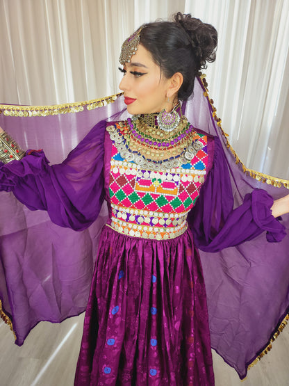 Purple Gule Bakhmal