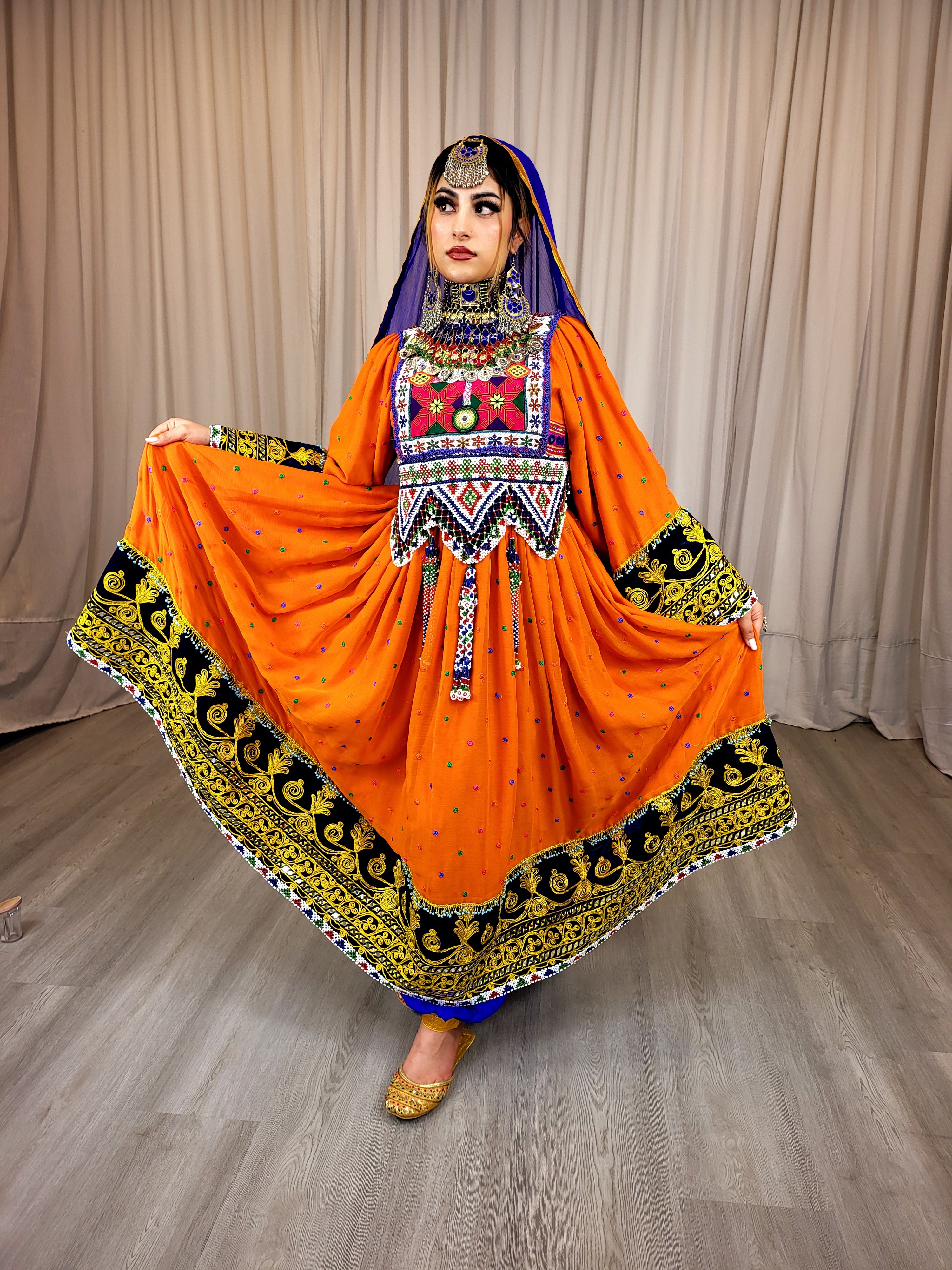 Jama Narenj Dress