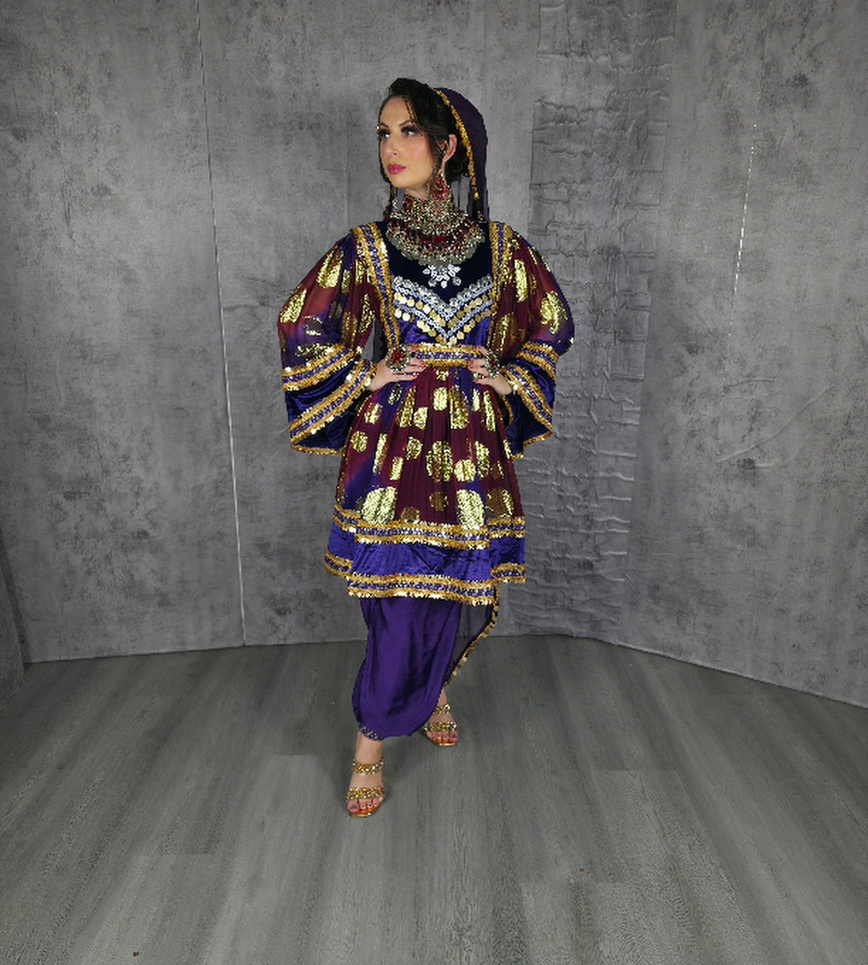 Maroon/Purple Barosha