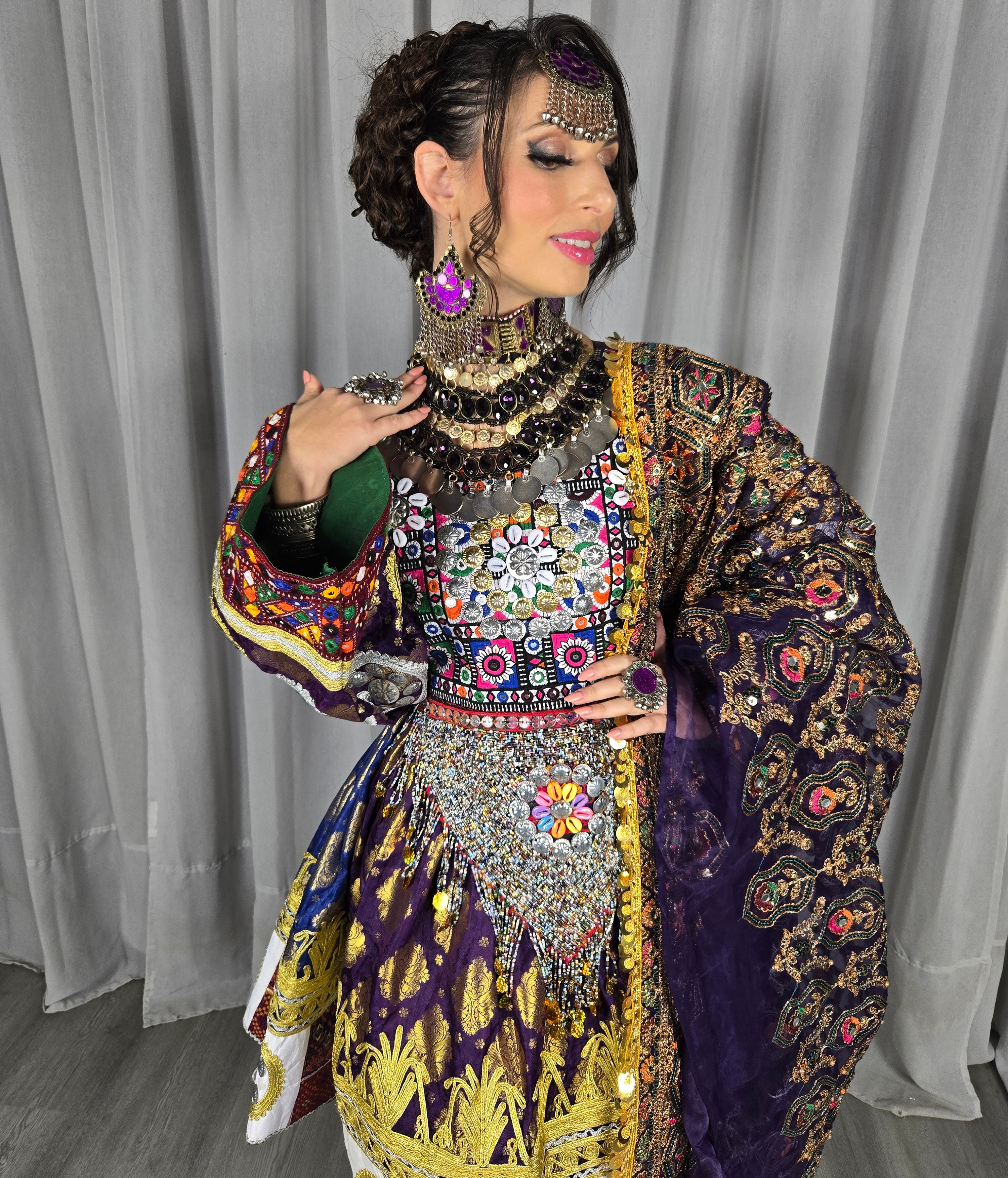 Plated Banaras Dress #7