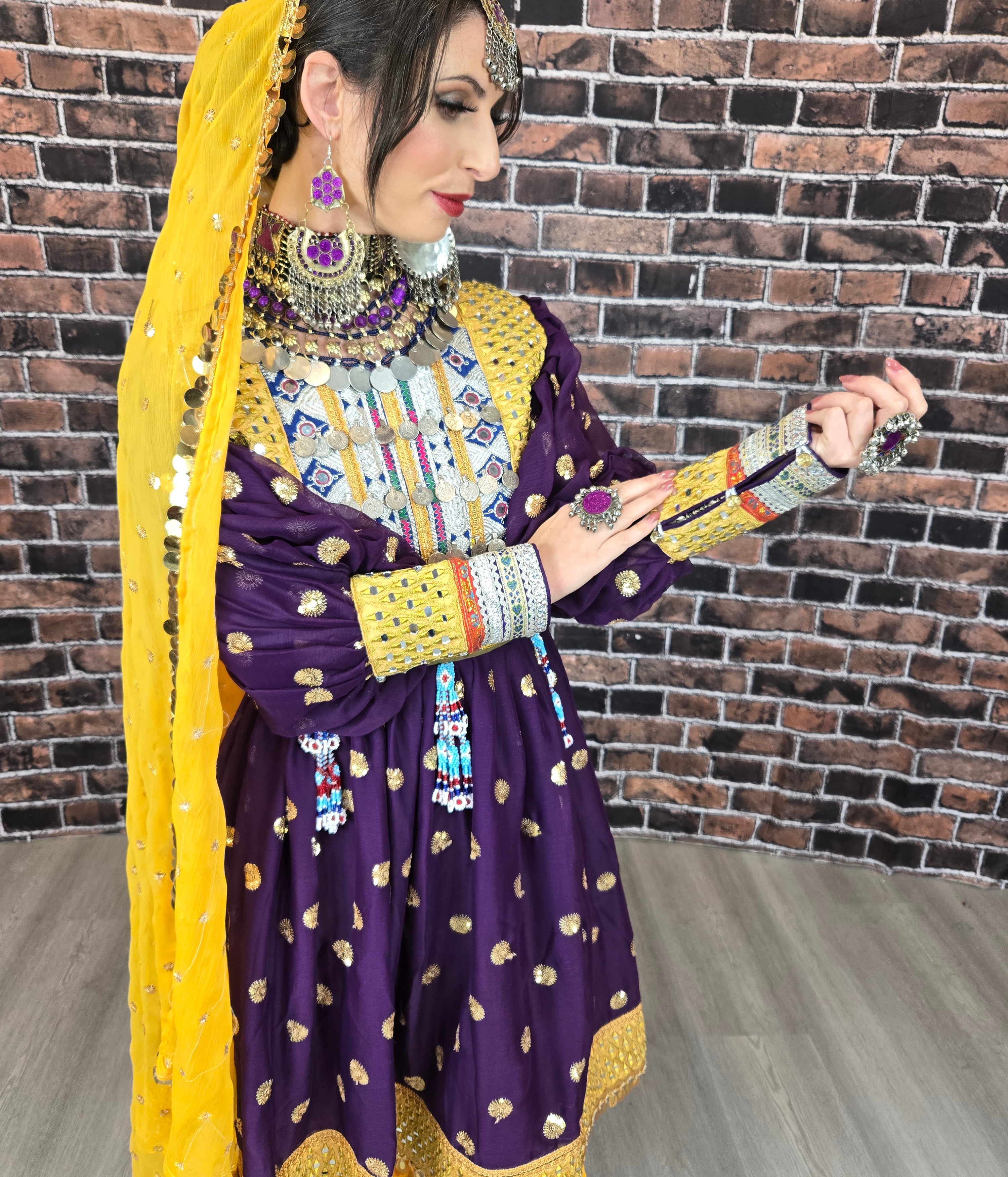 Purple Khaal Dress
