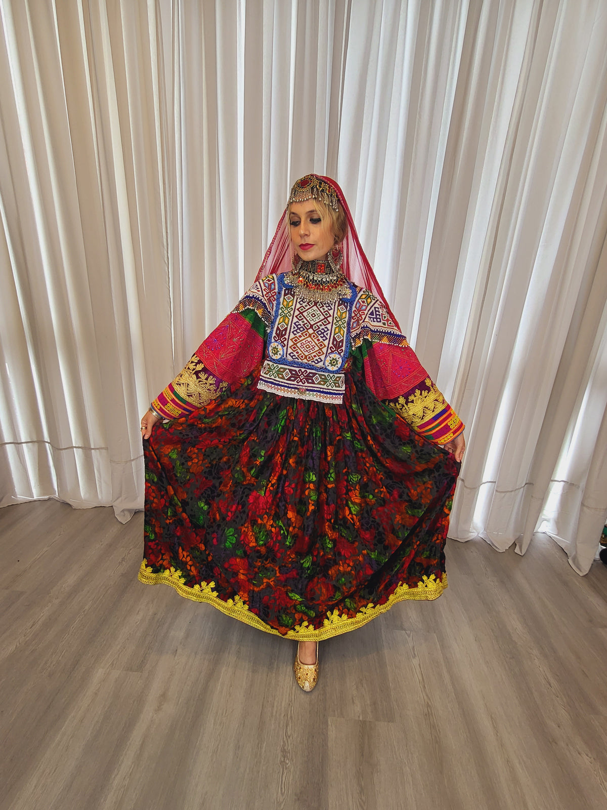 Vintage Kuchi Dress