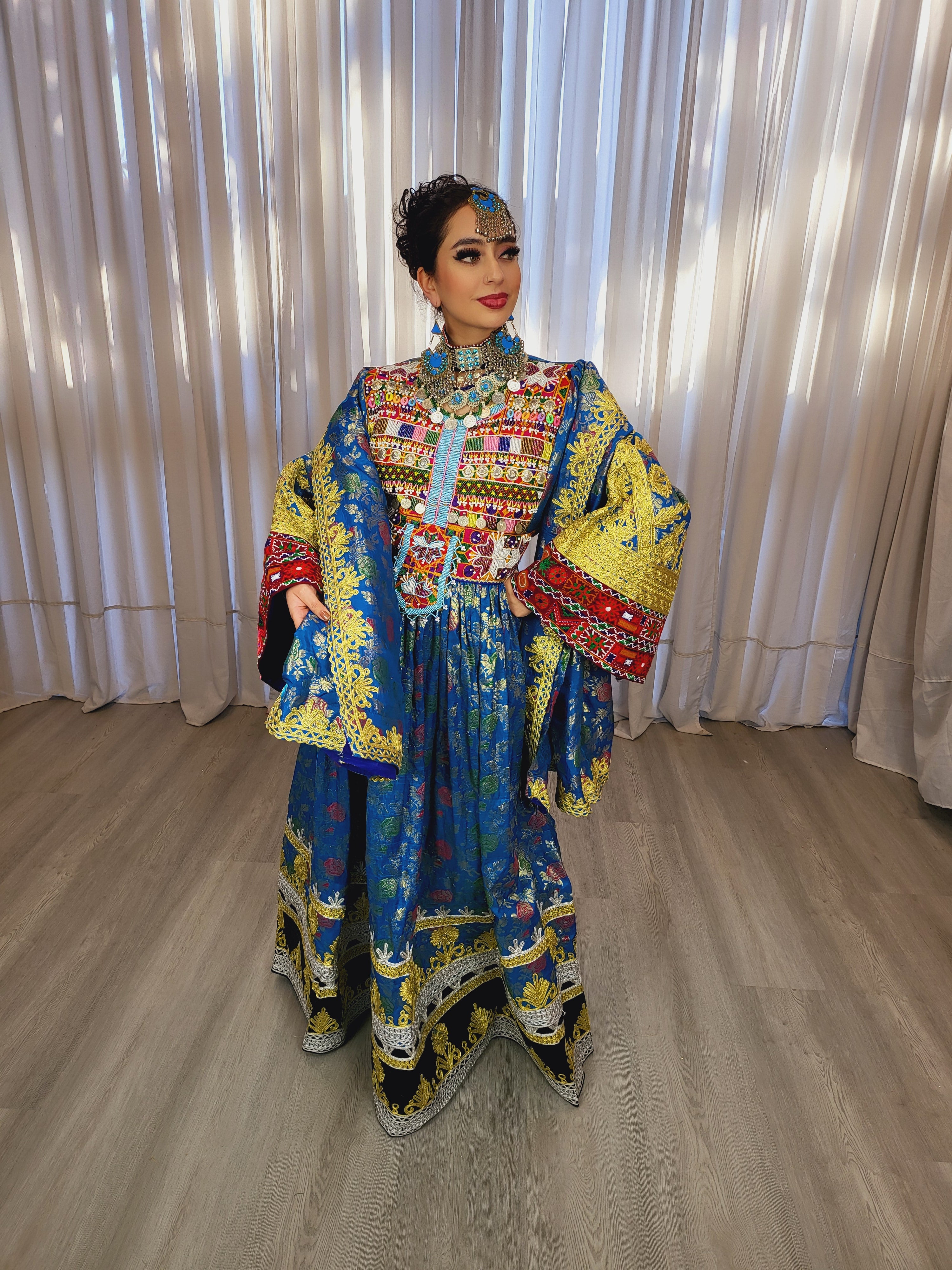 Zangali Banaras Dress